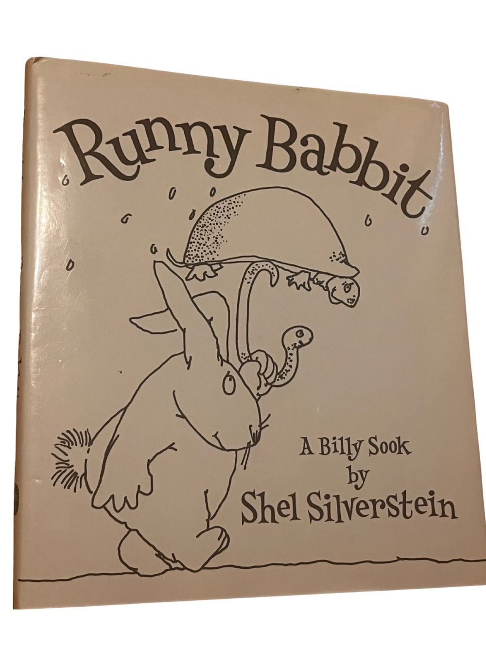 Runny Babbit: A Billy Sook Hardcover by Shel Silverstein Poetry Book